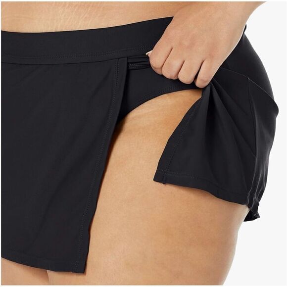 Catalina Standard Skirted Bikini Swim Bottom Black Size XL‎ - Picture 3 of 11